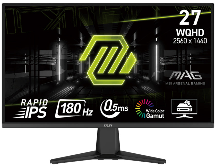 MSI MAG 275QF 27inch 180Hz QHD Rapid IPS Gaming Monitor