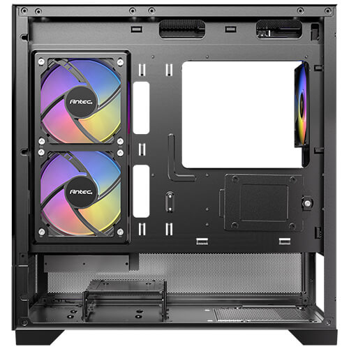 Antec CX500M ARGB Black Gaming Micro ATX Case, T/G Side Panels, NO PSU