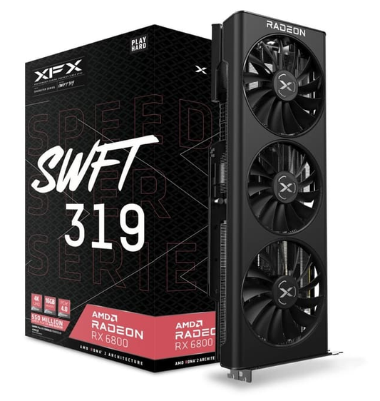 XFX Speedster SWFT 319 AMD Radeon RX 6800