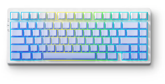 MCHOSE G75 Pro RGB Glacier Wireless Mechanical Keyboard, Matcha SW