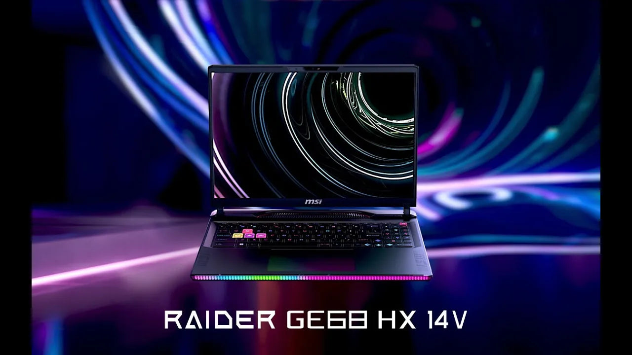 MSI Raider GE68 HX 14VIG 16" Core i9 RTX 4090 32GB RAM Gaming Laptop